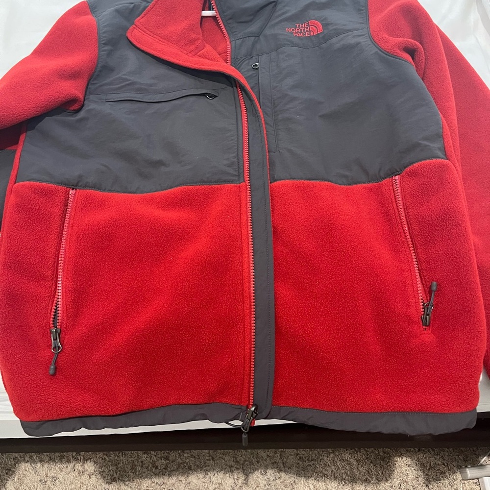 The North Face Red and Black Outdoor Jacket